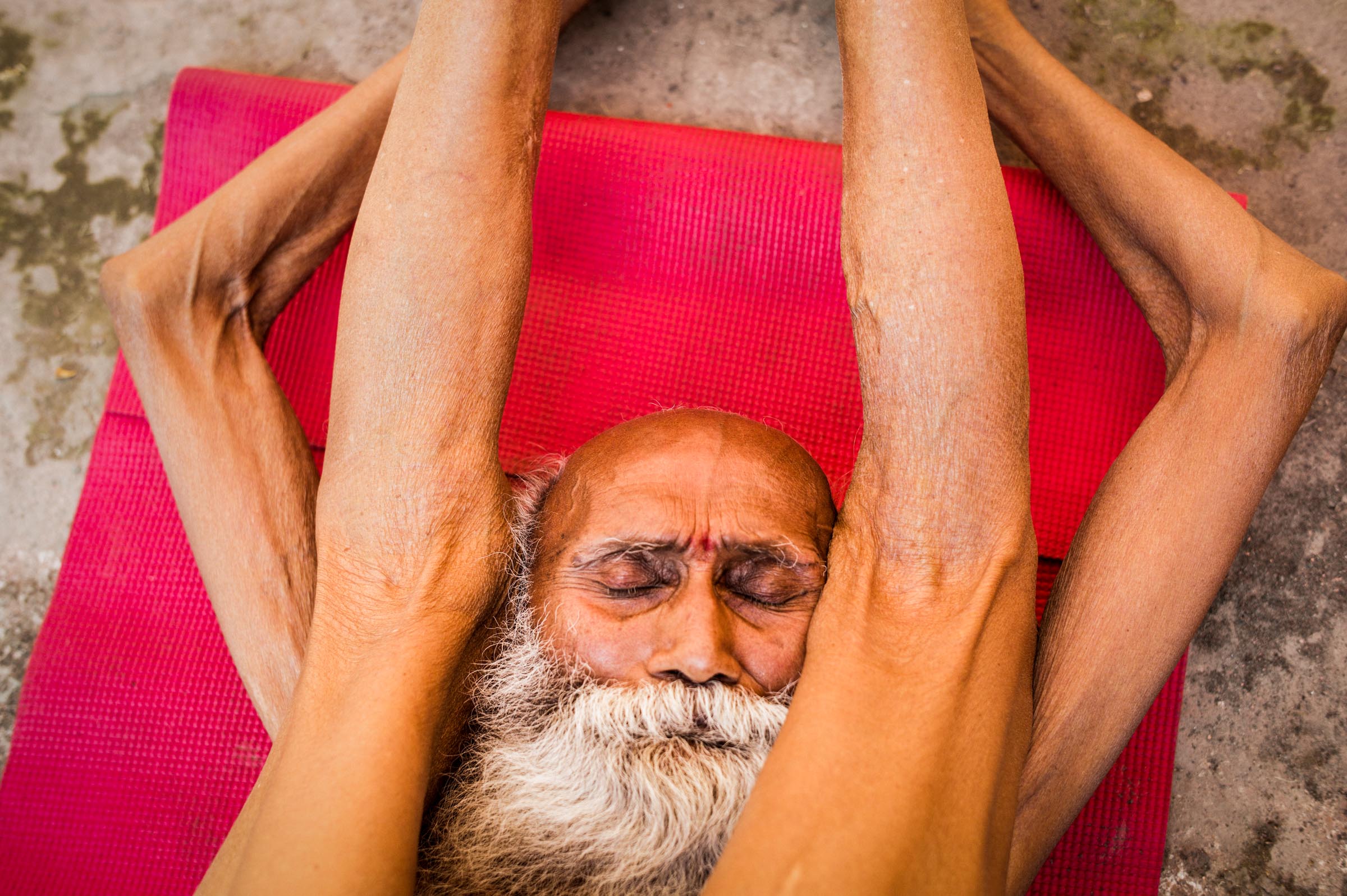 Swami Yogananda Asana, Rishikesh, India, 2013.